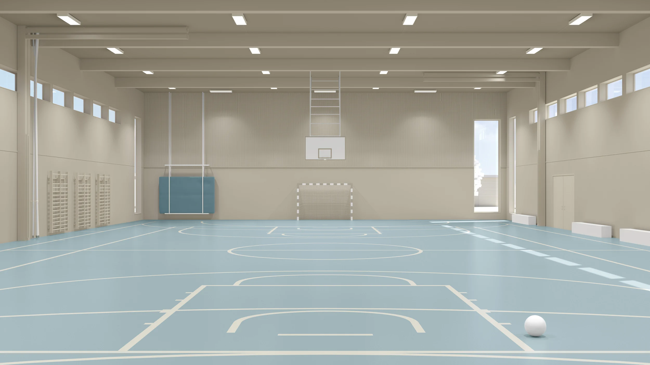 Deen Dayal Jan Awas Yojna - Multipurpose Indoor Sports Room