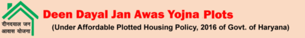 Deen Dayal Jan Awas yojna Plots